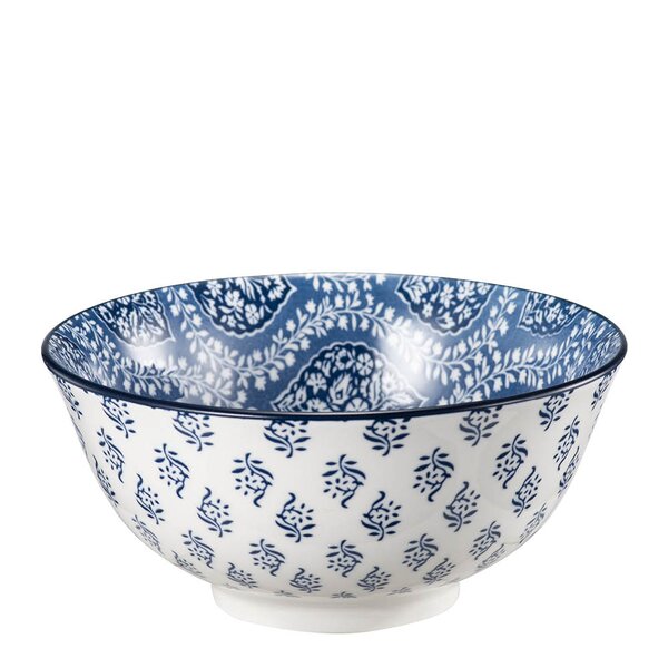 Stiernholm Sakura skål 15,5 cm blå/hvit