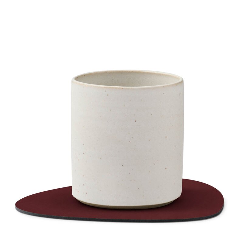 LIND DNA Nupo Curve glassbrikke 11x13 cm Burgundy