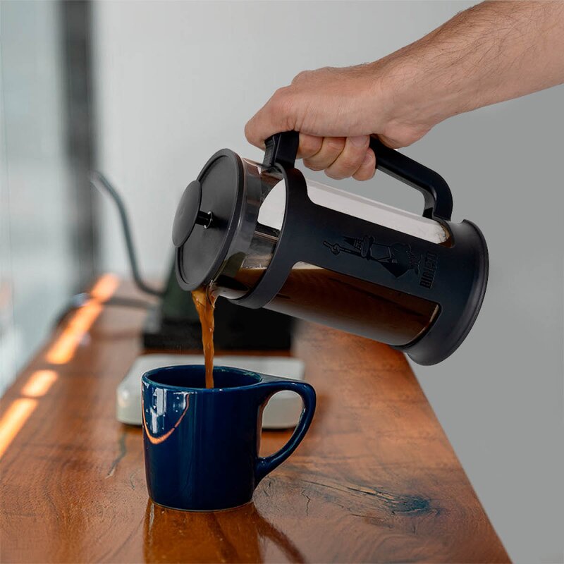 Bialetti Smart presskanne 8 kopper 1L svart