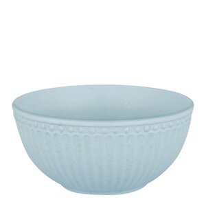 GreenGate Everyday Alice frokostskål 45 cl ice blue