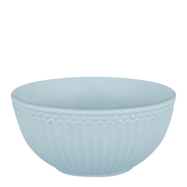 GreenGate Everyday Alice frokostskål 45 cl ice blue