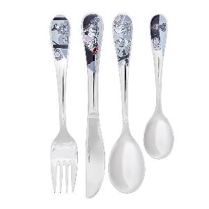 MoominHackman HackmanxMoomin barnebestikk 4 deler Mummi flytter