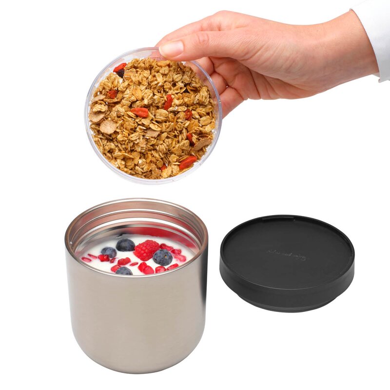 Brabantia Make & Take mattermos 0,5L mørk grå