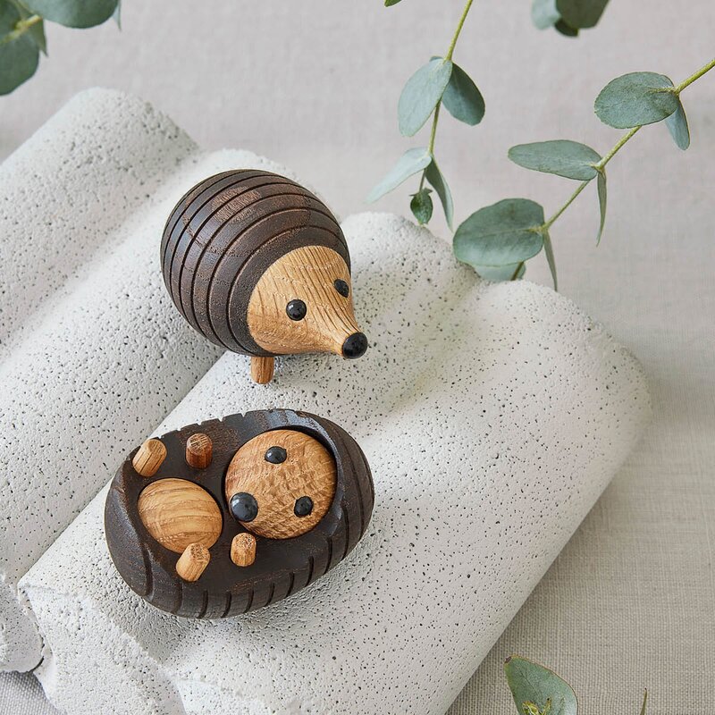 Spring Copenhagen Stick Pinnsvin trefigur 4,5 cm termoask