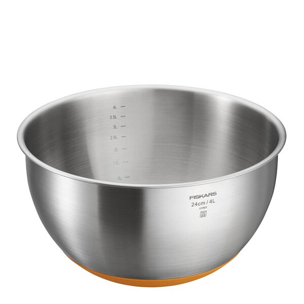 Fiskars Functional Form bakebolle 4L rustfritt stål