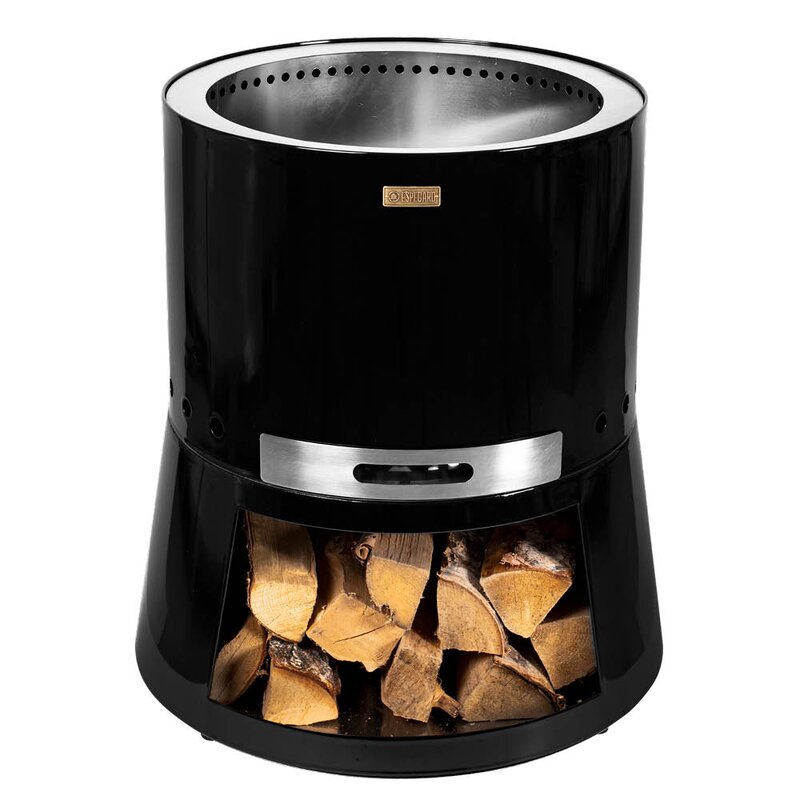 Espegard Pilar 50 Premium rentbrennende bålbrenner svart