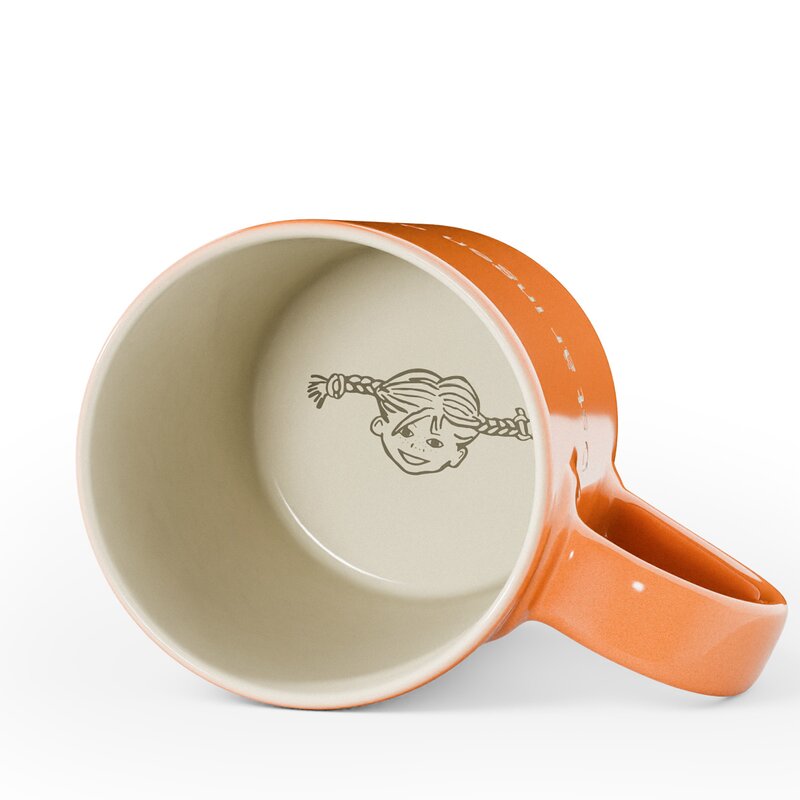 Design House Stockholm Lindgren krus 35 cl "Det är ingen ordning" oransje