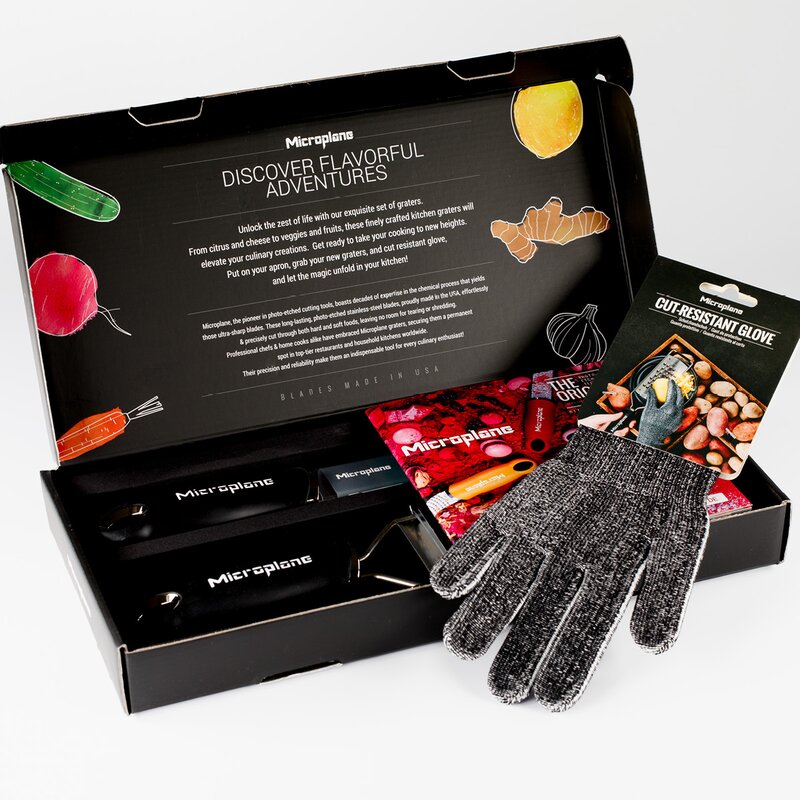 Microplane Gourmet gavesett 3 deler