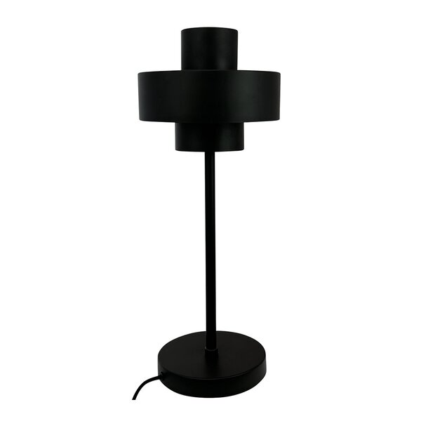 Dyberg Larsen Stoke bordlampe 49,5 cm svart