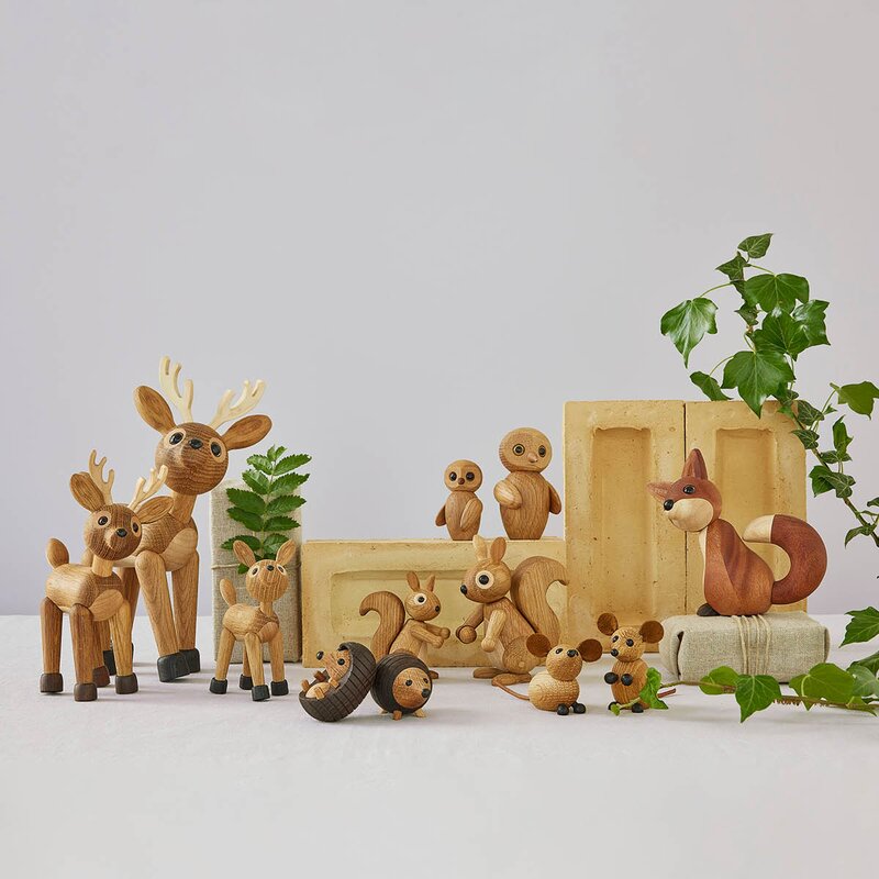 Spring Copenhagen Stick Pinnsvin trefigur 4,5 cm termoask