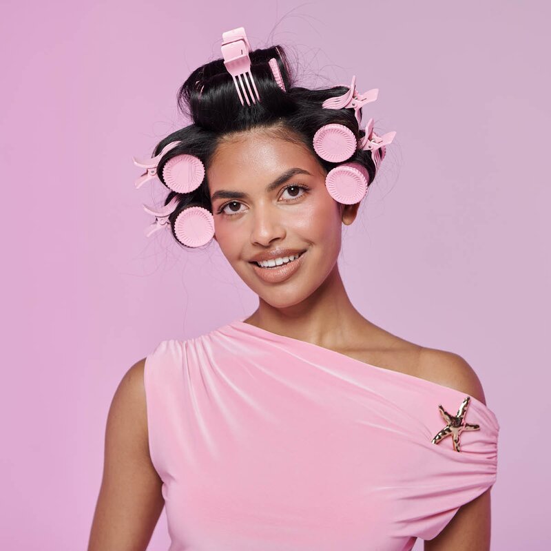 Mermade Varmeruller digital rosa