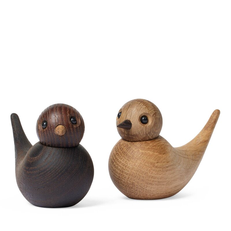 Spring Copenhagen Sweeties Svaler trefigur 5,4 cm eik 2 stk