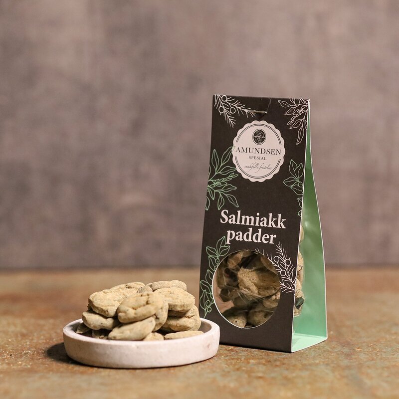 Amundsen Spesial Salmiakk padder 130 g