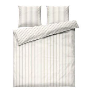Juna Soft sengesett 200x220 cm offwhite/karamell