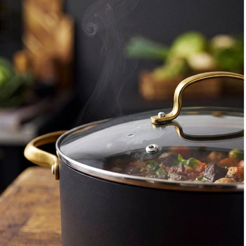 Holm Brasserie stekegryte oval 4,5L keramisk belegg