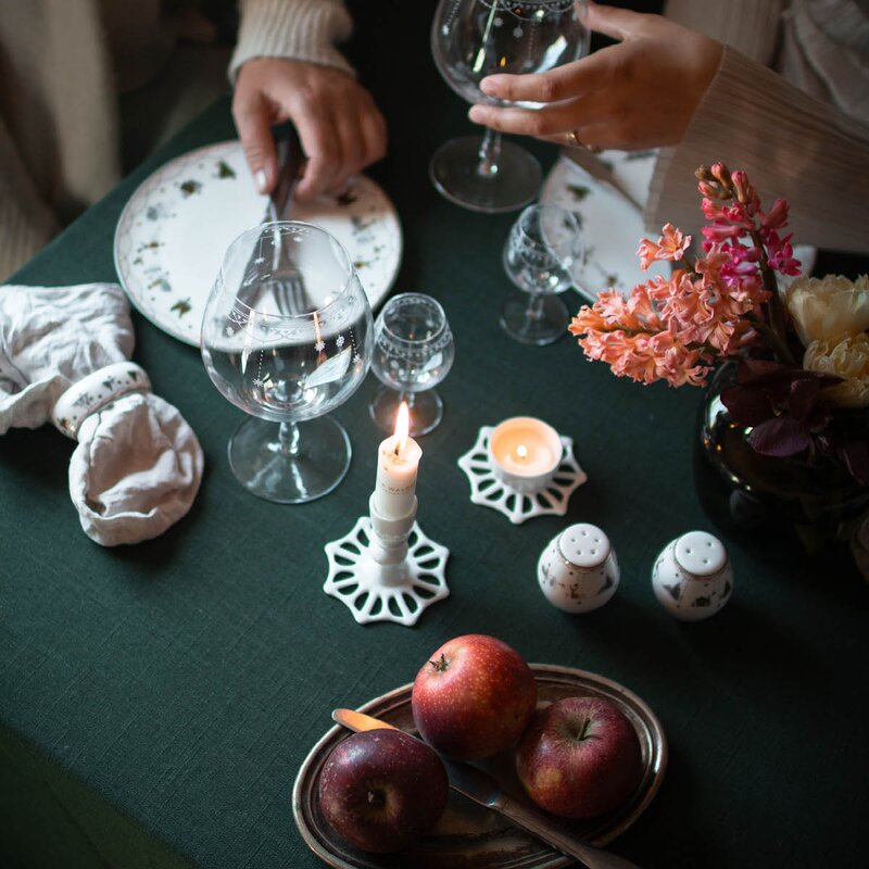 Wik & Walsøe Julemorgen Story salt- & pepperbøsse sett 