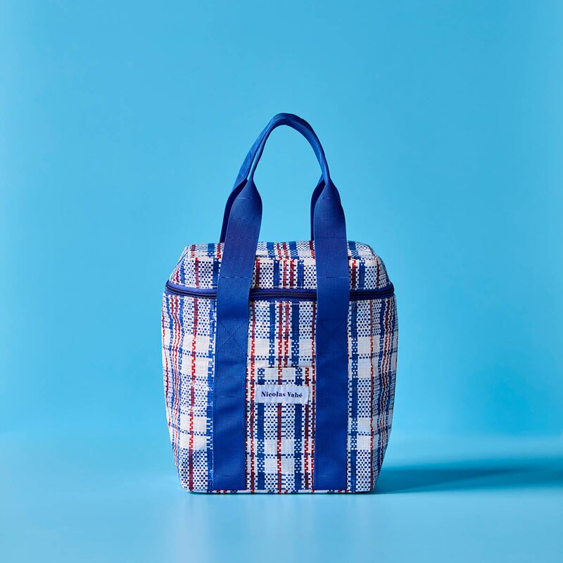 Nicolas Vahé Kjølebag 17x22x28 cm blå