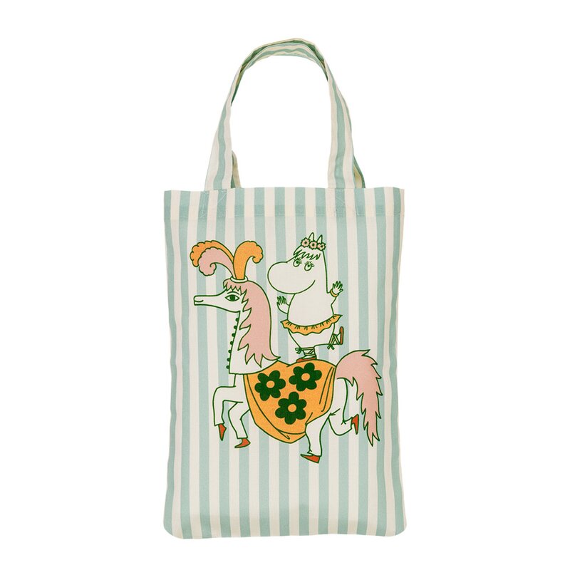 MoominArabia Mummi sengesett 85x125 cm sirkus stripe