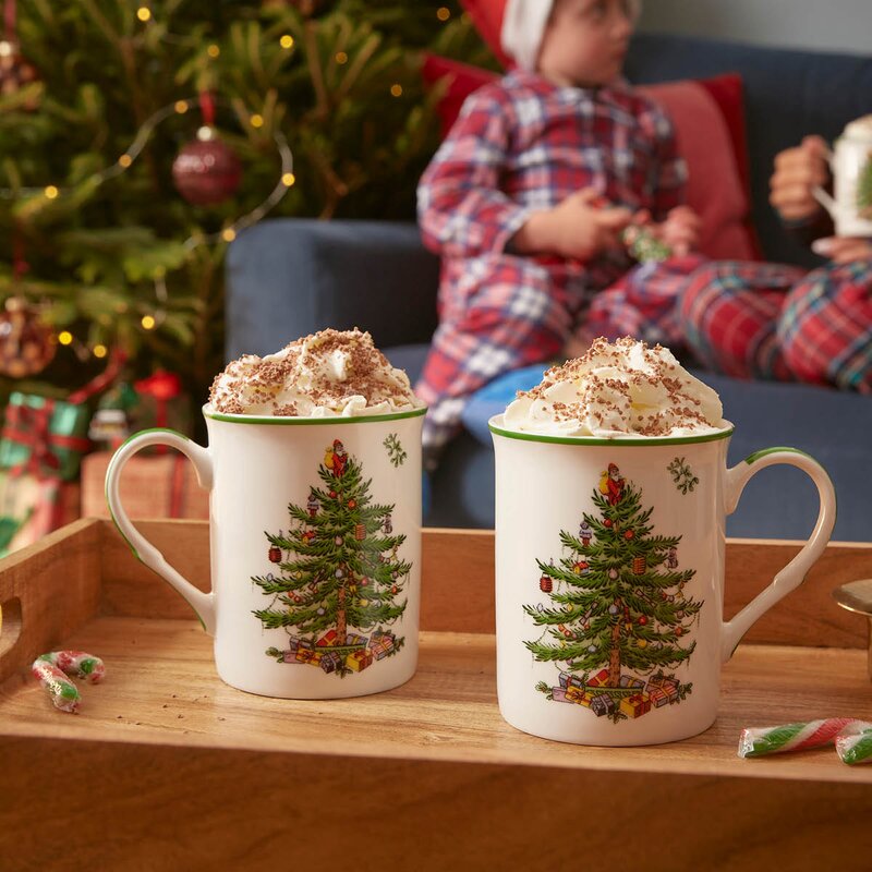 Spode Christmas Tree krus 30 cl 4 stk