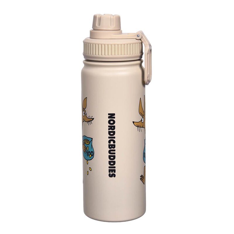 Nordicbuddies Mummi termoflaske 0,55L Sniff beige