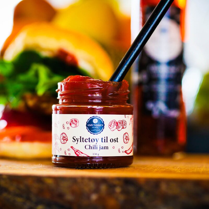 Amundsen Spesial Syltetøy til ost 130 g chili jam