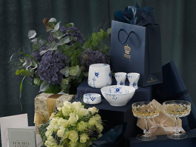 Royal Copenhagen Blue Elements skål 7 cl
