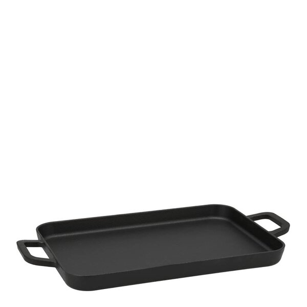 Holm Stekeplate støpejern 48x26 cm svart