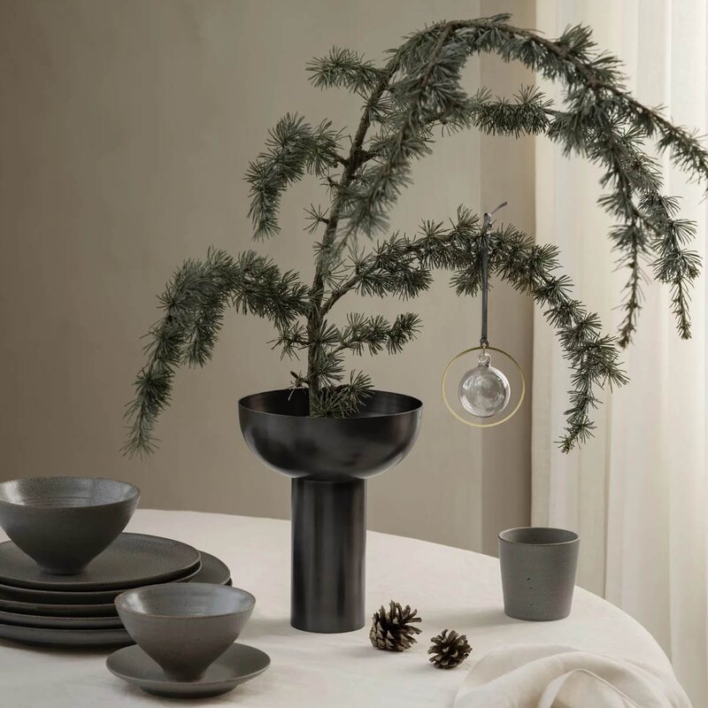 Blomus Kumi krus 18 cl mørk brun