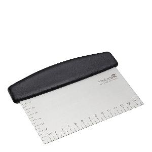 MasterClass Deigskrape 16,5 cm med mål rustfri svart