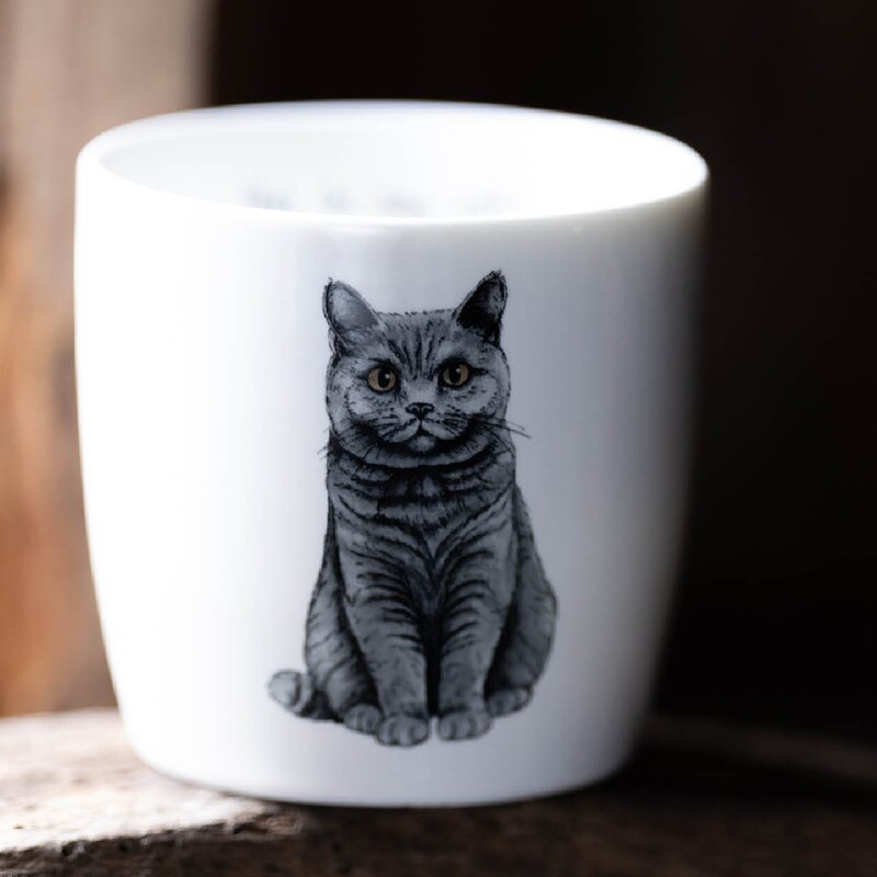 Sögne Home Moments of calm krus 30 cl katt