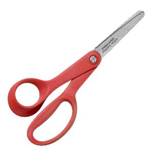 Fiskars First barnesaks venstrehendt 13 cm rød