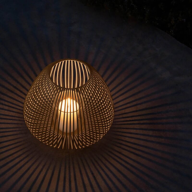 Blomus Lyva lanterne 26,5 cm beige