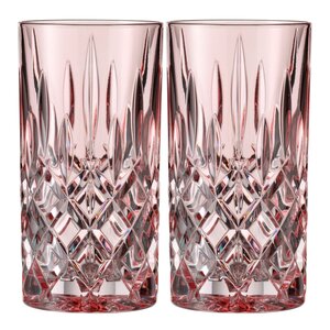 Nachtmann Noblesse Colour longdrinkglass 39,5 cl 2 stk rosé