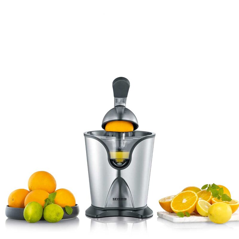 Severin Juicer med pressarm CP3544 160W svart/sølv