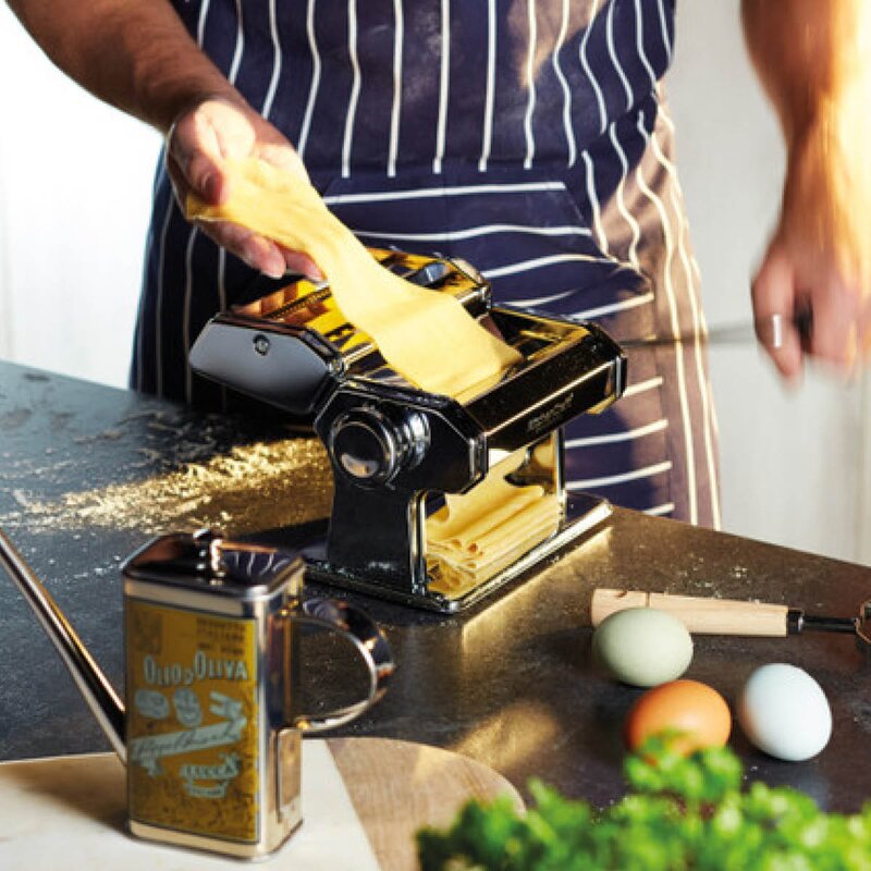 Kitchen Craft Gadget pastamaskin rustfritt stål stål