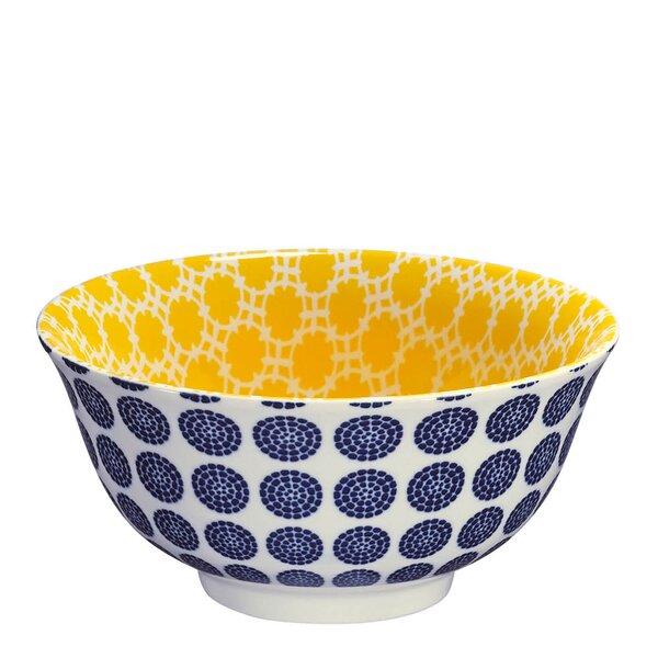 Cilio AMICI skål 85 cl 18 cm prikker