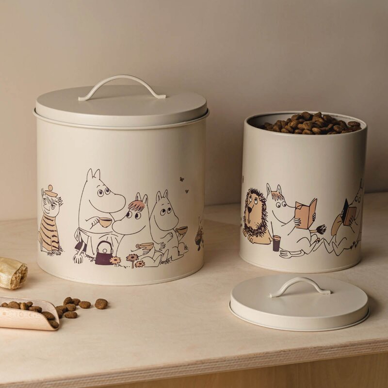 Muurla Mummi Pets oppbevaringsboks 2 stk beige