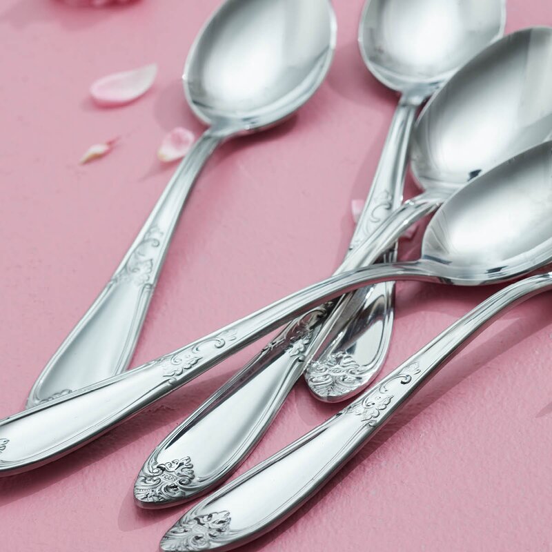 Hardanger bestikk Nina dessertsett 7 deler