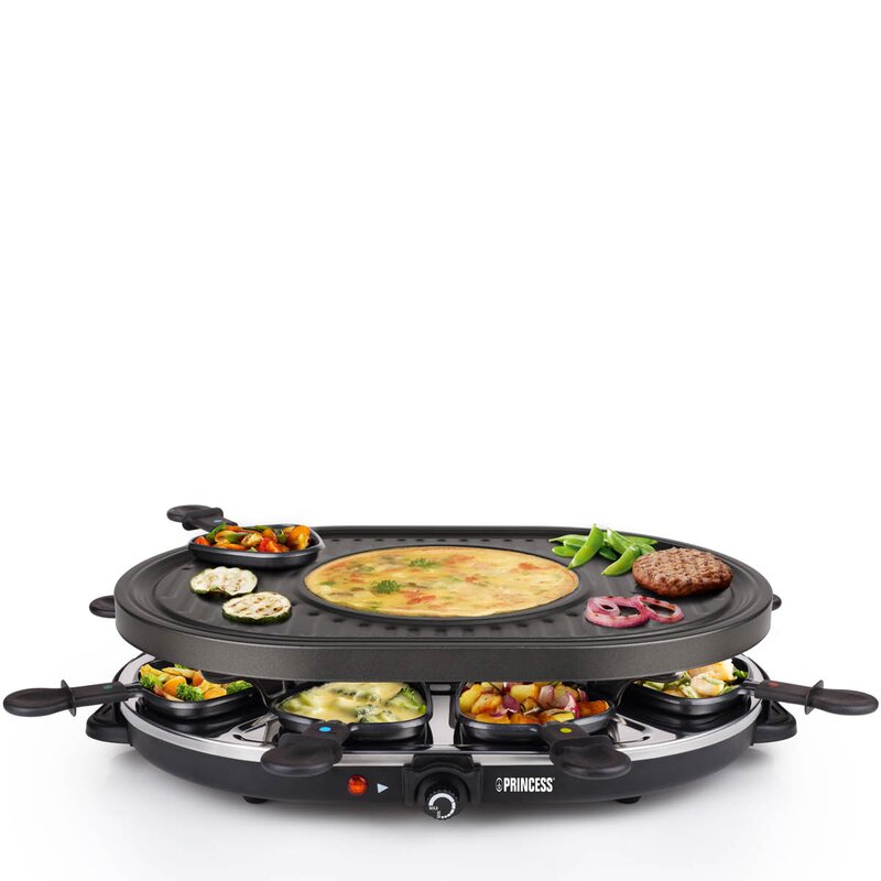 PRINCESS Raclette-grilljern 162700 43x30 cm 1200W