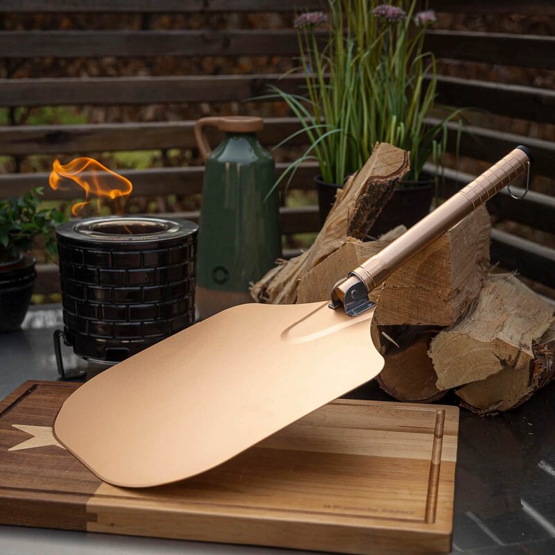 Kamado SUMO Pizzaspade sammenleggbar 66 cm gull