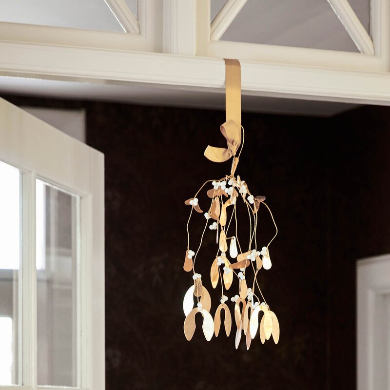 House Doctor Mistletoe julepynt 37 cm messing
