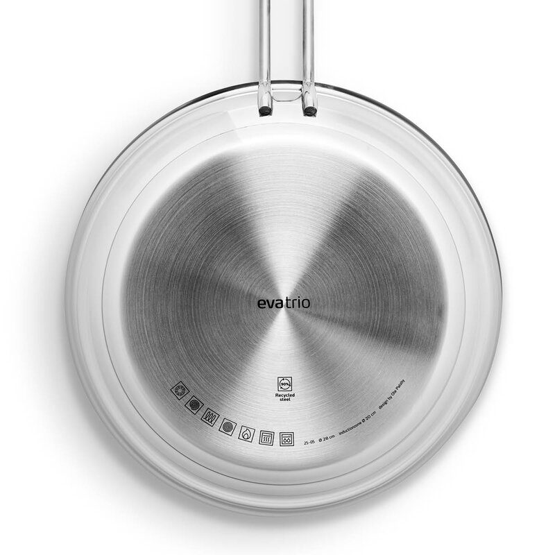 Eva Trio Stainless Steel stekepanne 28 cm