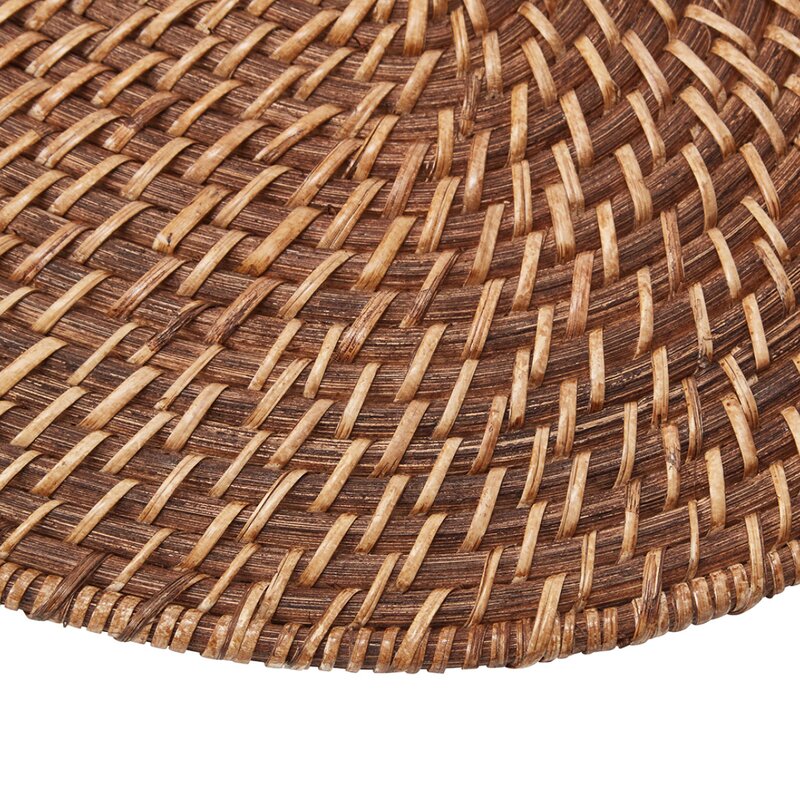 Lexington Rattan oval bordbrikke 35x45 cm mellombrun