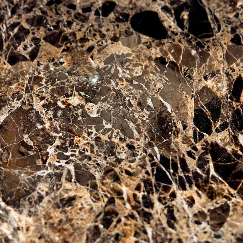 House Doctor Able såpedispenser 16,5x7,5 cm brun marmor