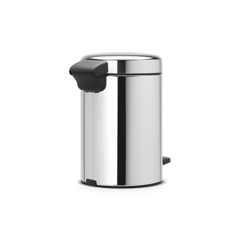Brabantia NewIcon pedalbøtte 3L blankt stål