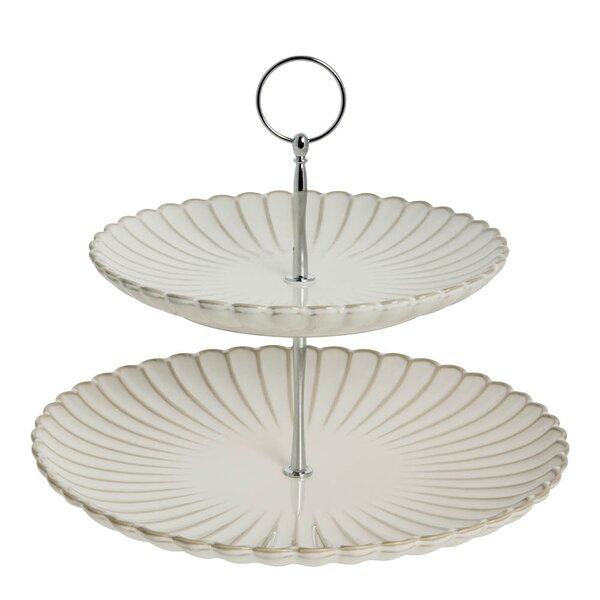 Lene Bjerre - Camille etasjefat 27 cm off white