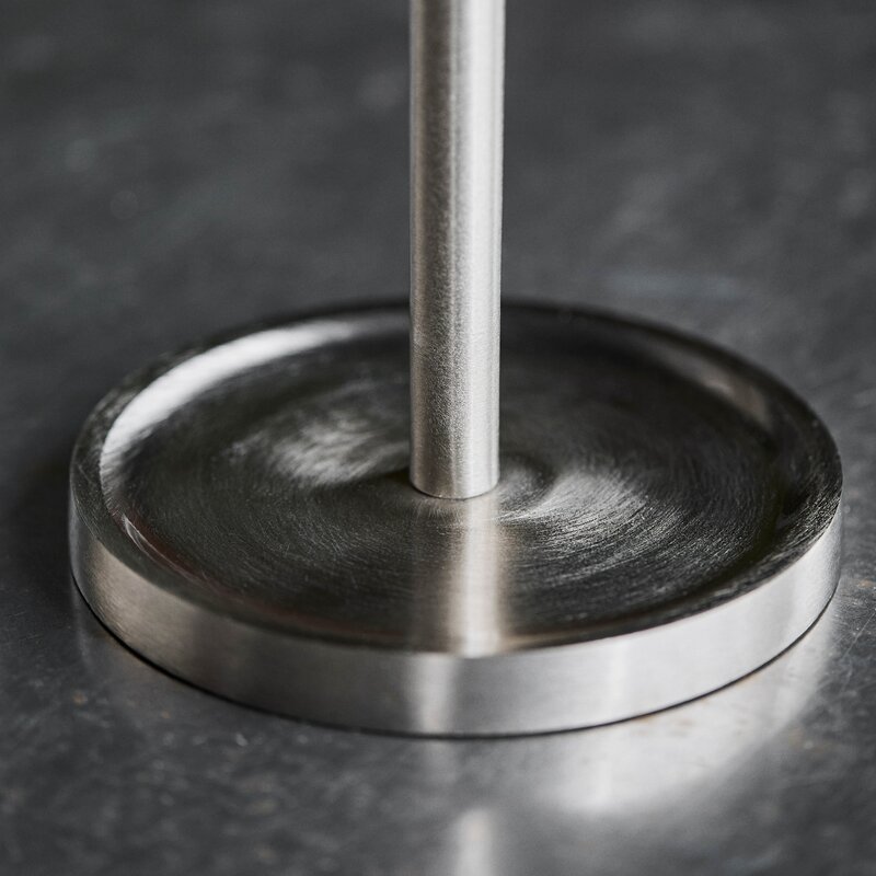 House Doctor Eden tørkerullholder 35 cm børstet sølvfinish
