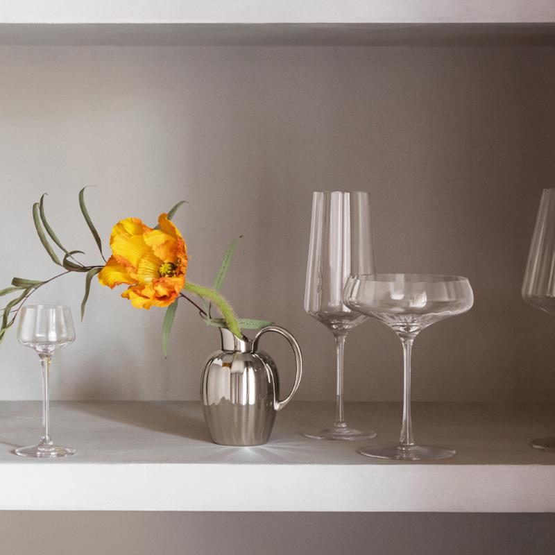 Georg Jensen Bernadotte champagneglass 27 cl 6 stk