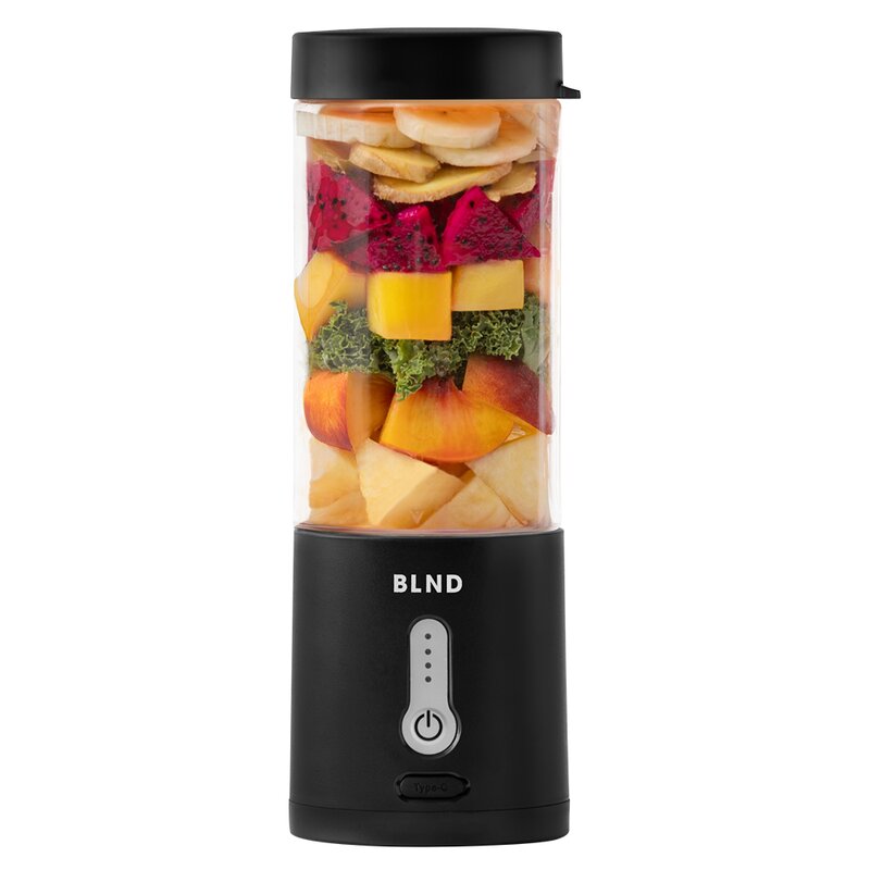 BLND Bærbar blender 0,53 L svart