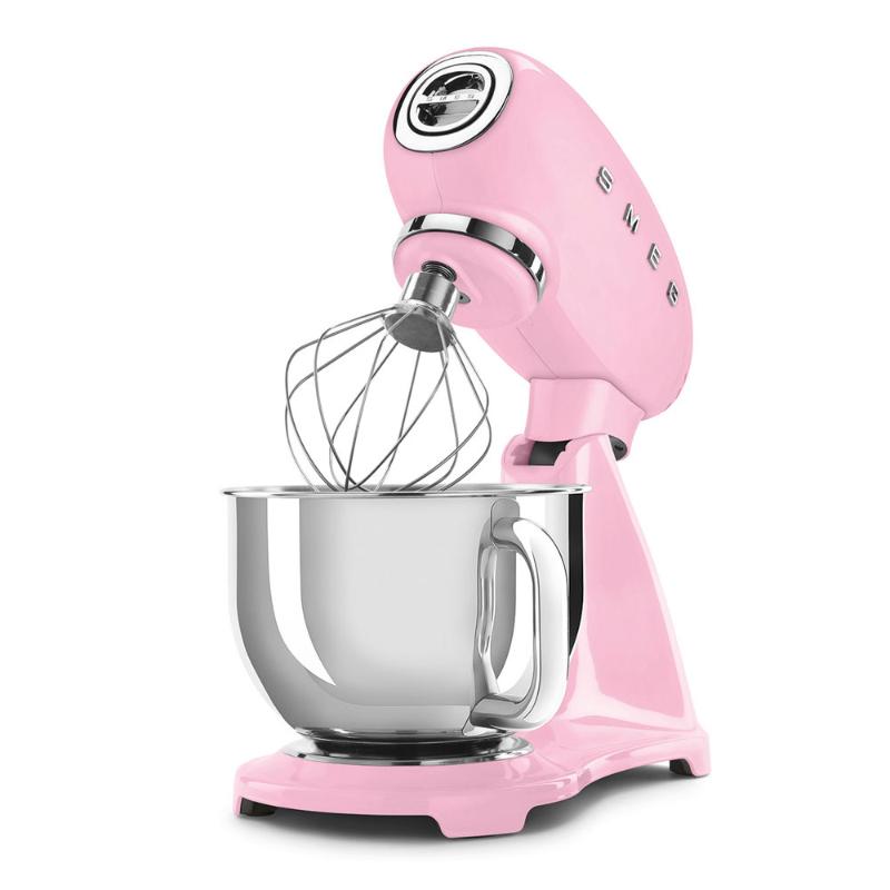 SMEG Kjøkkenmaskin SMF03 4,8 L rosa